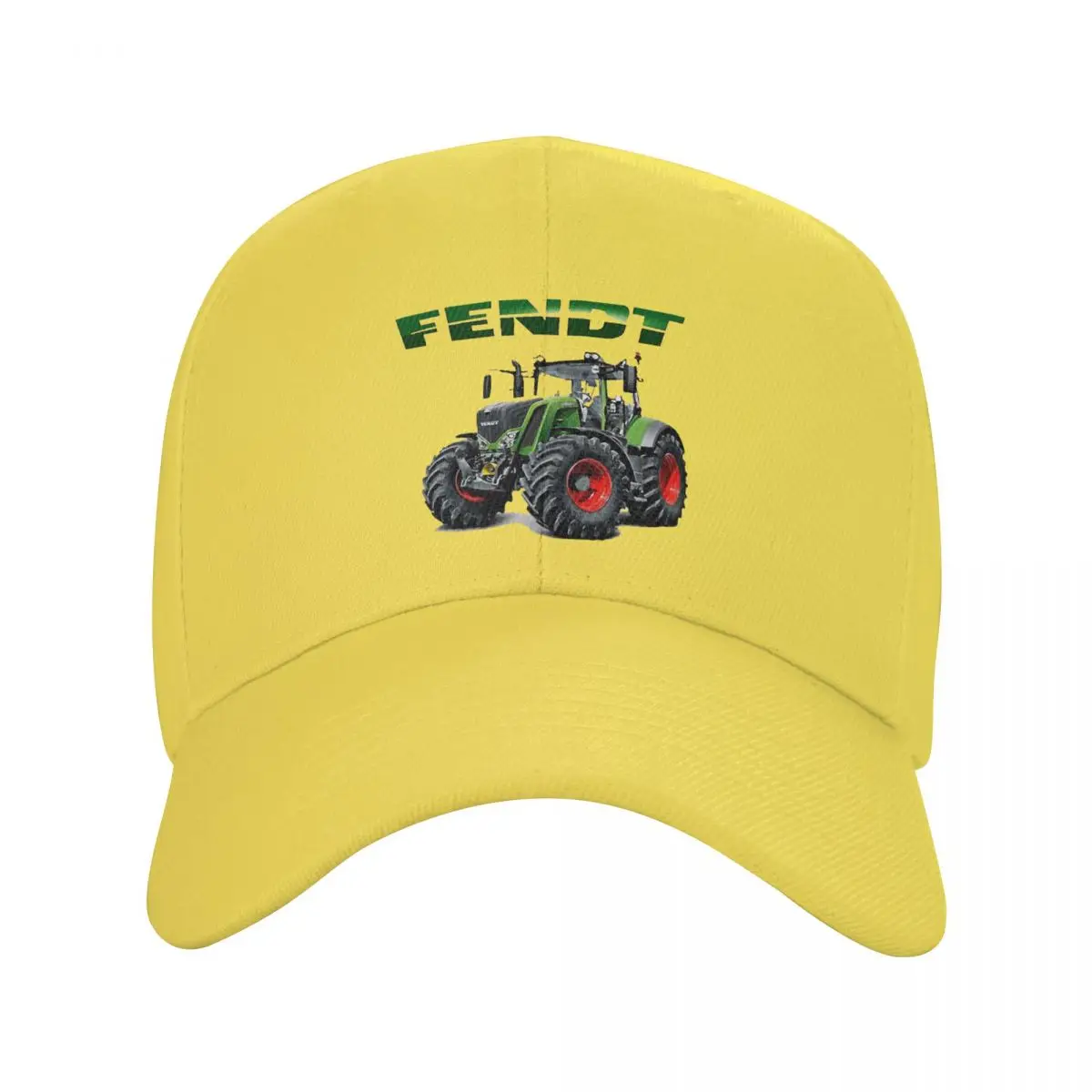 thumbnail image 1 of Gorra de béisbol con diseño de tractor para hombre y mujer, con visera protectora, estilo snapback, Fendt, 1 of 7