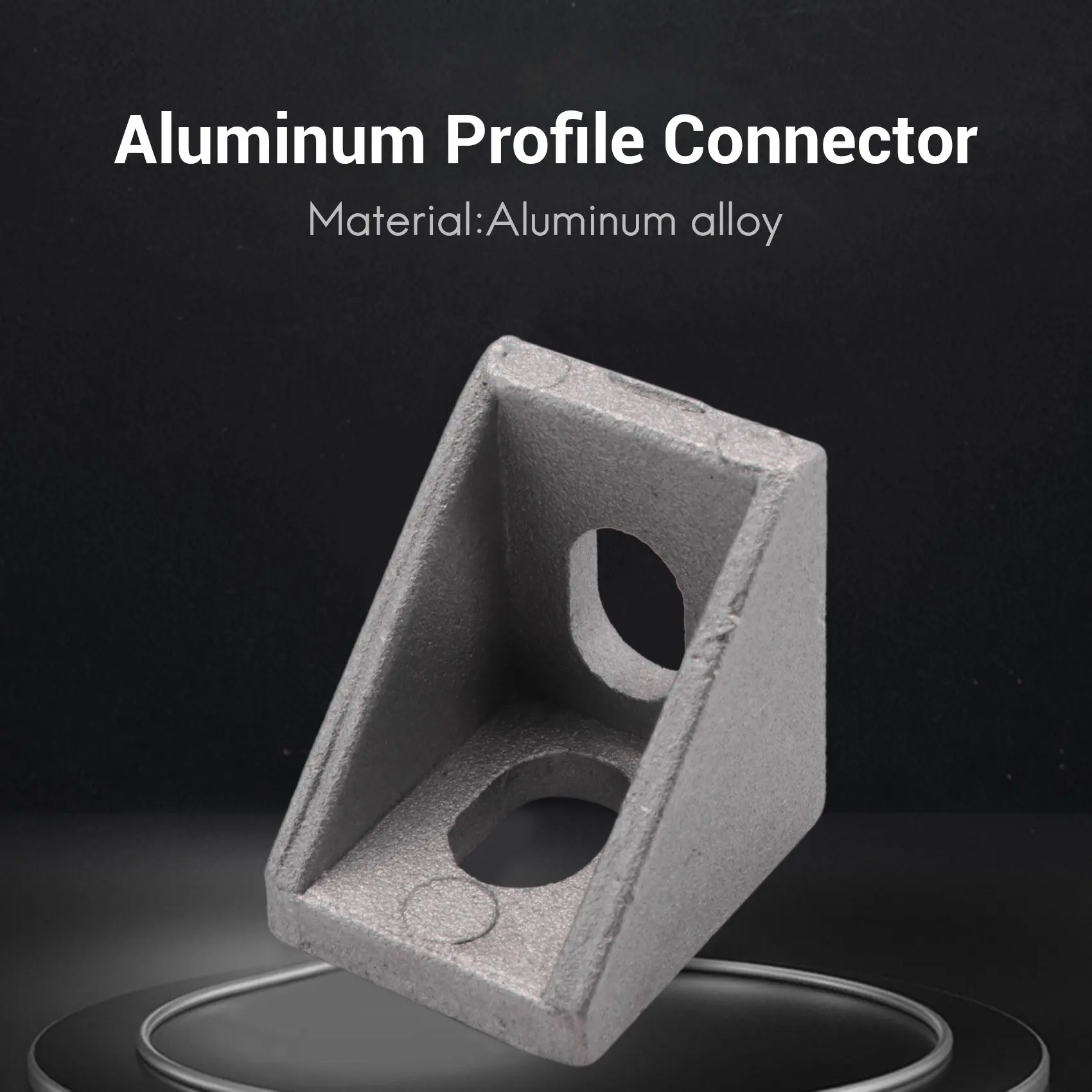 

50Pcs Corner Bracket 2020 Series Aluminum Profile Connector Set for 6mm Slot Aluminum Profile Accessories