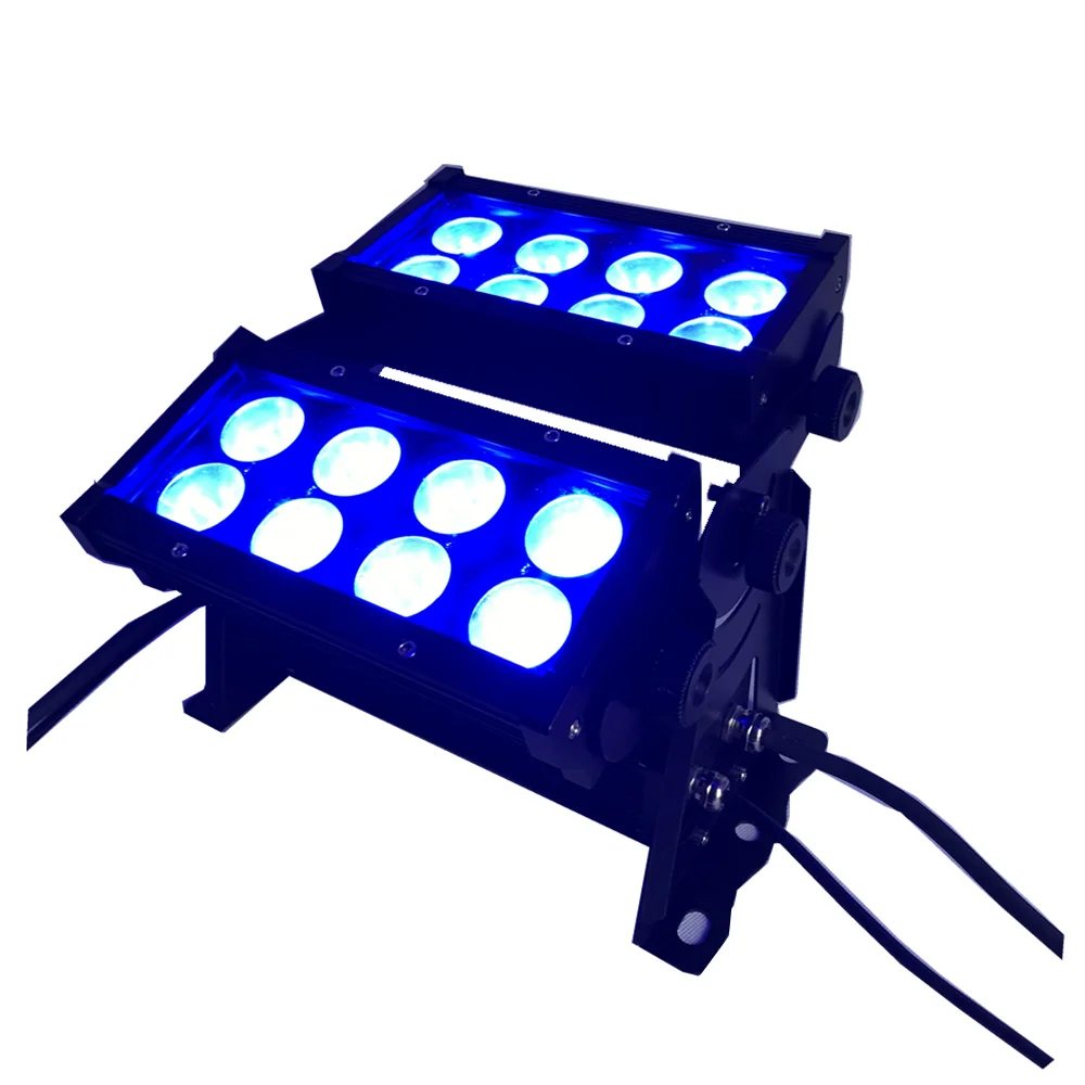 

1pcs IP66 waterproof 16x8w rgbw 4 in 1 mini LED City Color Wash Lights