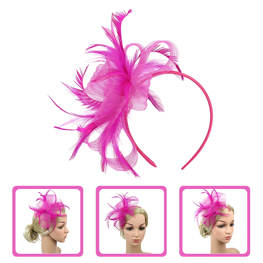 

Veil Fascinator Hair Clip Fascinators Hat Tea Party Headband Tea Hats for Women