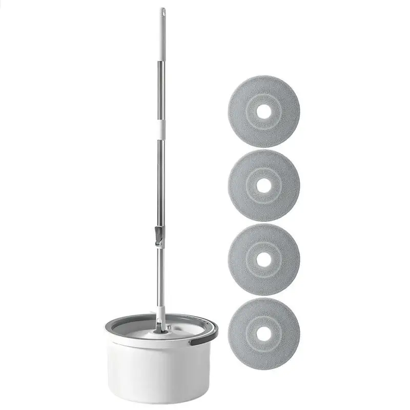 

Из нержавеющей стали, для швабр ведро с вращающейся на 360 градусов головкой для швабры с выдвижной ручкой, многофункциональная Швабра для уборки туалета, кухонной раковины