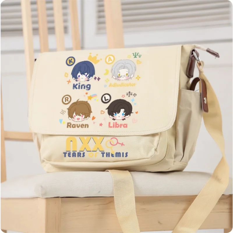 Anime Tears Of Themis King Libra Raven Cartoon Bag Unsix Fashion Leisure Teenagers Crossbody Student Messenger Handbag B109