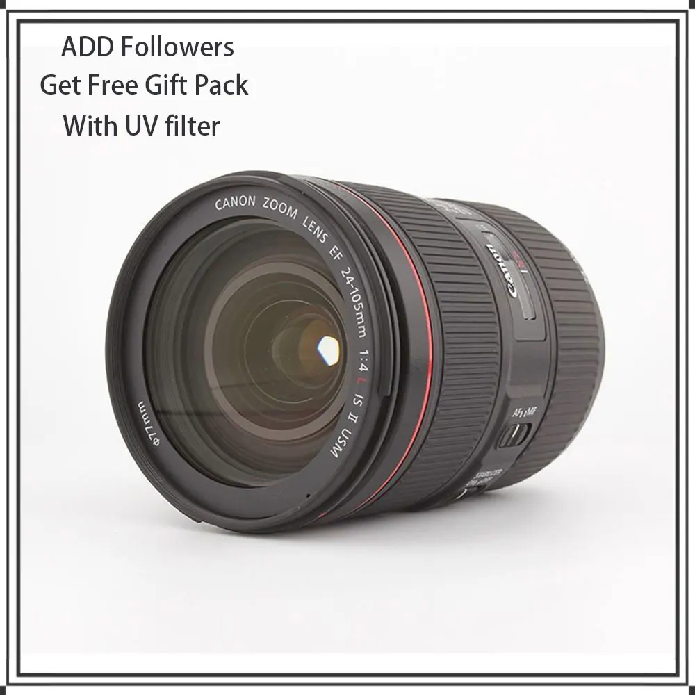 

Canon EF 24-105mm F/4L IS II USM Lens