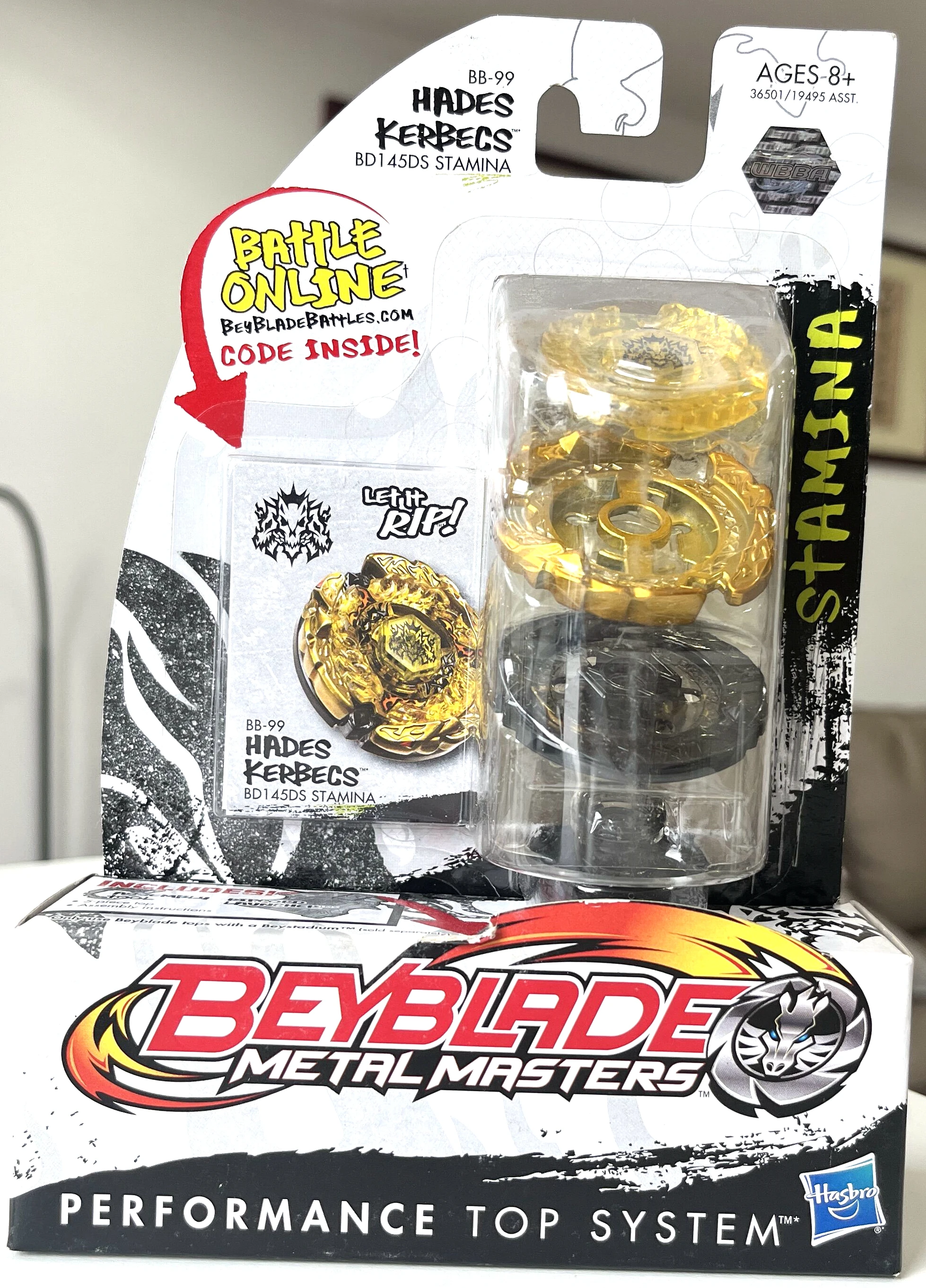 

Hasbro Beyblade Hades Kerbecs BB-99 Metal Masters Spinner
