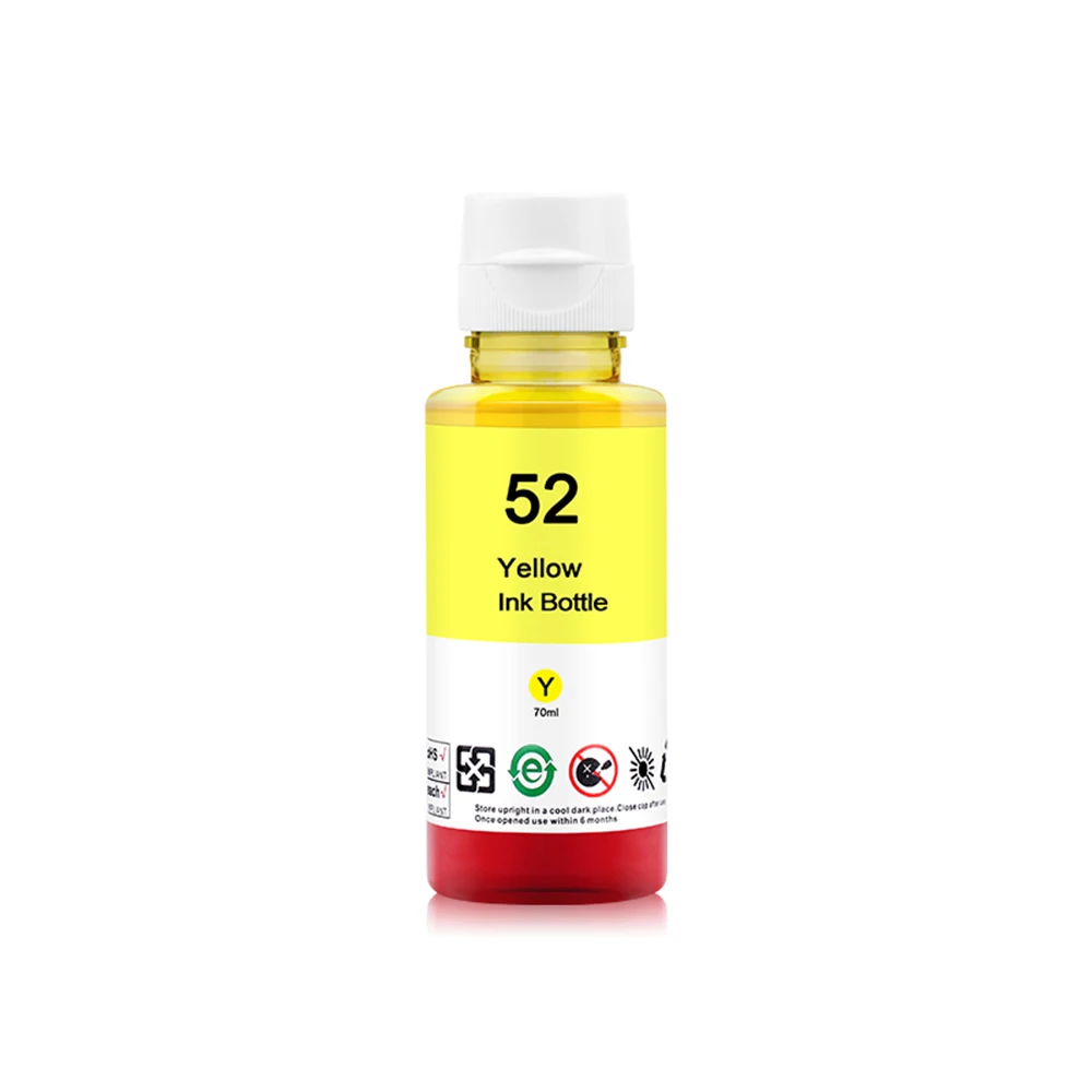 Refill Dye Ink For hp GT51 GT52 GT53 GT5810 GT5820 For HP Smart Tank 450 455 500 510 515 516 519 530 559 570 610 615 651 printer