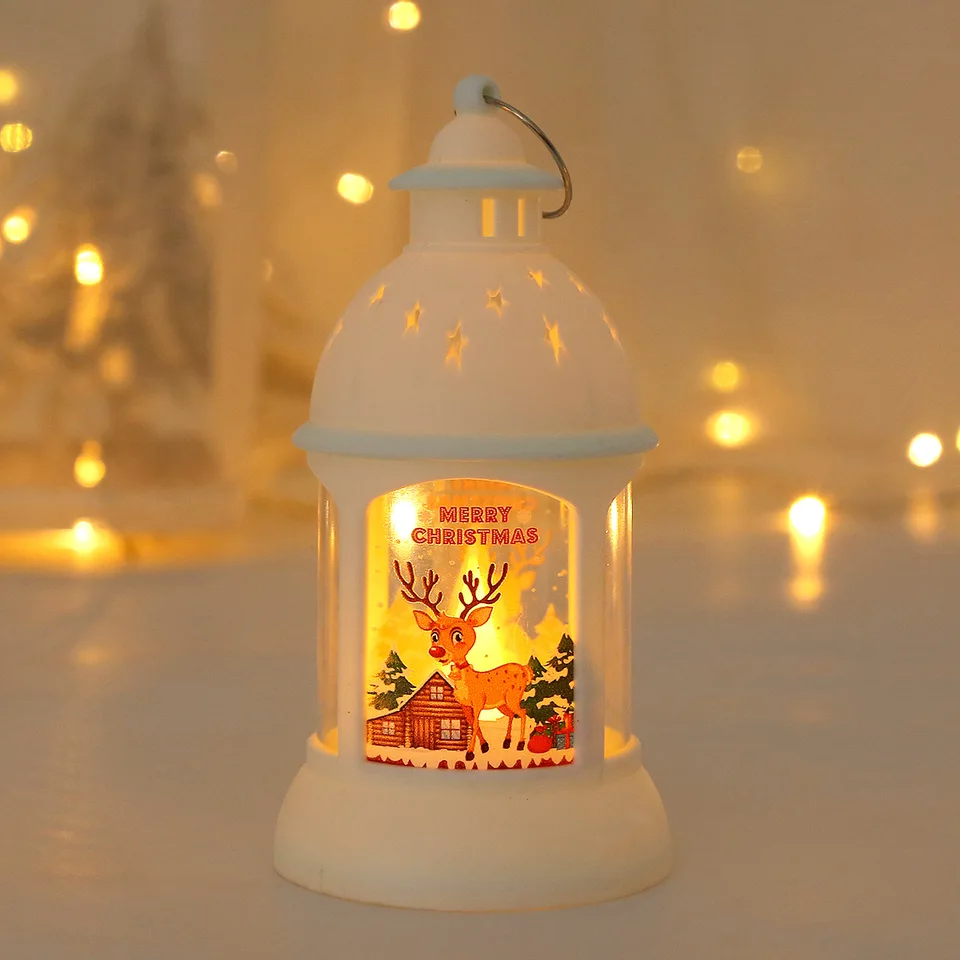 Christmas Lantren Led Light 2024 Christmas Decoration for Home