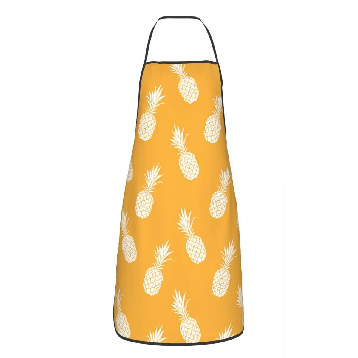 

Pineapple Apron for Women Men Antifouling Kitchen Bib Cute Fruit Cuisine Cooking Baking Household Cleaning Pinafore