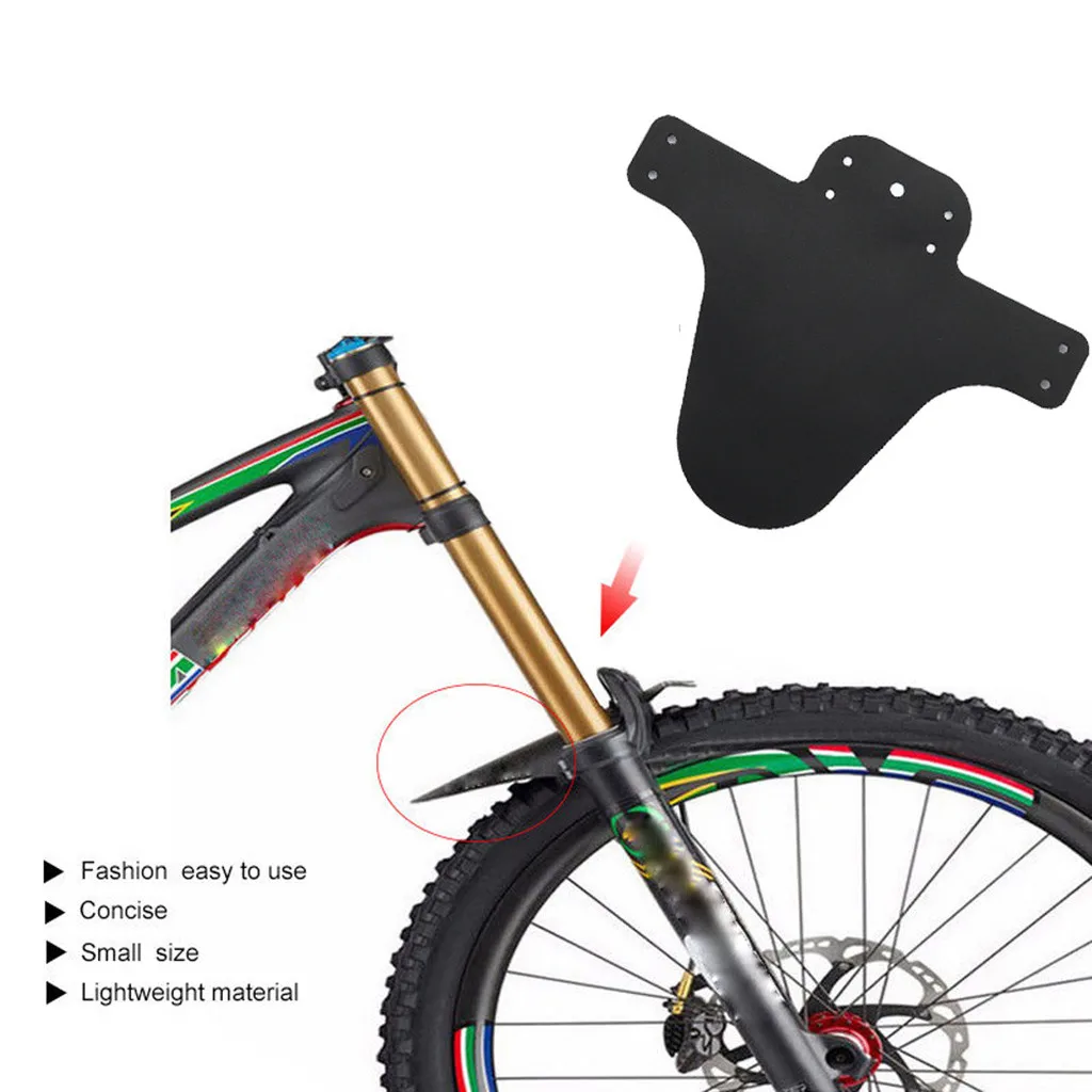 Small Bicycle Fenders Bicycle Front Fork Mud Guard Mtb Road Bike Tire Wings Mudguard Bicycle Tire Tyre Wheel Fenders Bike Parts