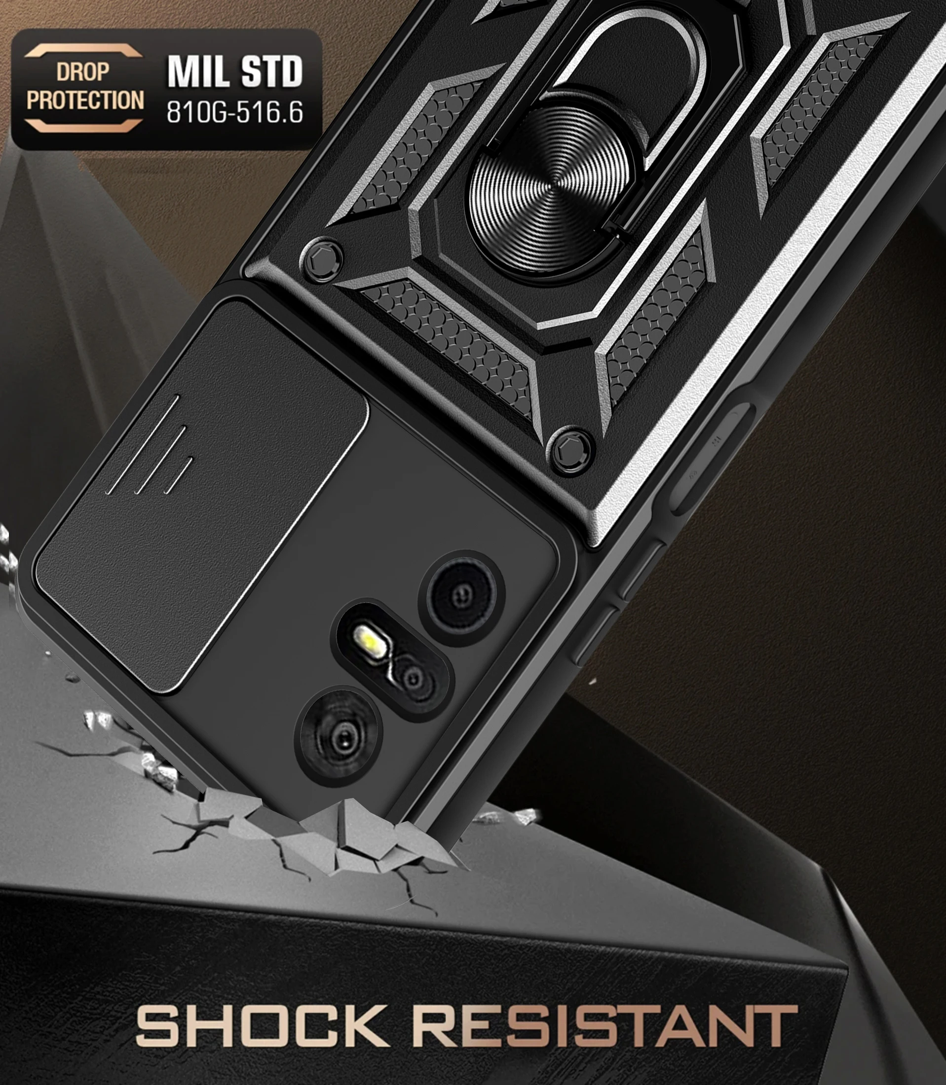 Ultimate Shockproof Armor Case with Camera Lens Protection