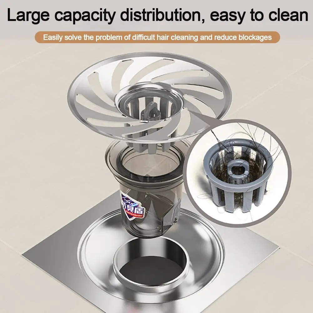 Description Picture 2 of itemAnti-odor Shower Floor Drain Core Anti Insect Backflow Preventer Sink Strainer Dectable Universal Fast Drainage Floor Drain