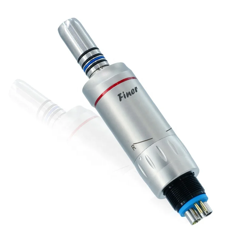 

Air motor handpiece fiber optic 6 holes 1:2 speed increasing LED dent al low speed internal water spray air motor