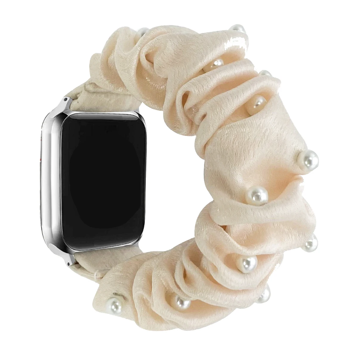 Colorful Elastic Scrunchie Apple Watch Band Replacement Strap
