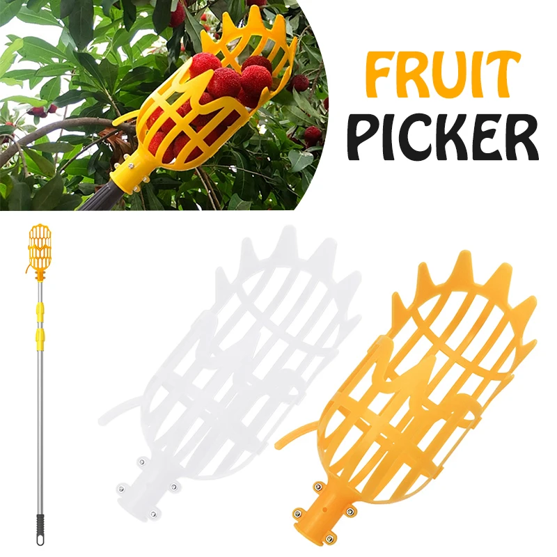 FruitPickerHeadPlasticFruitPickingCatcherGardenHignAltitude