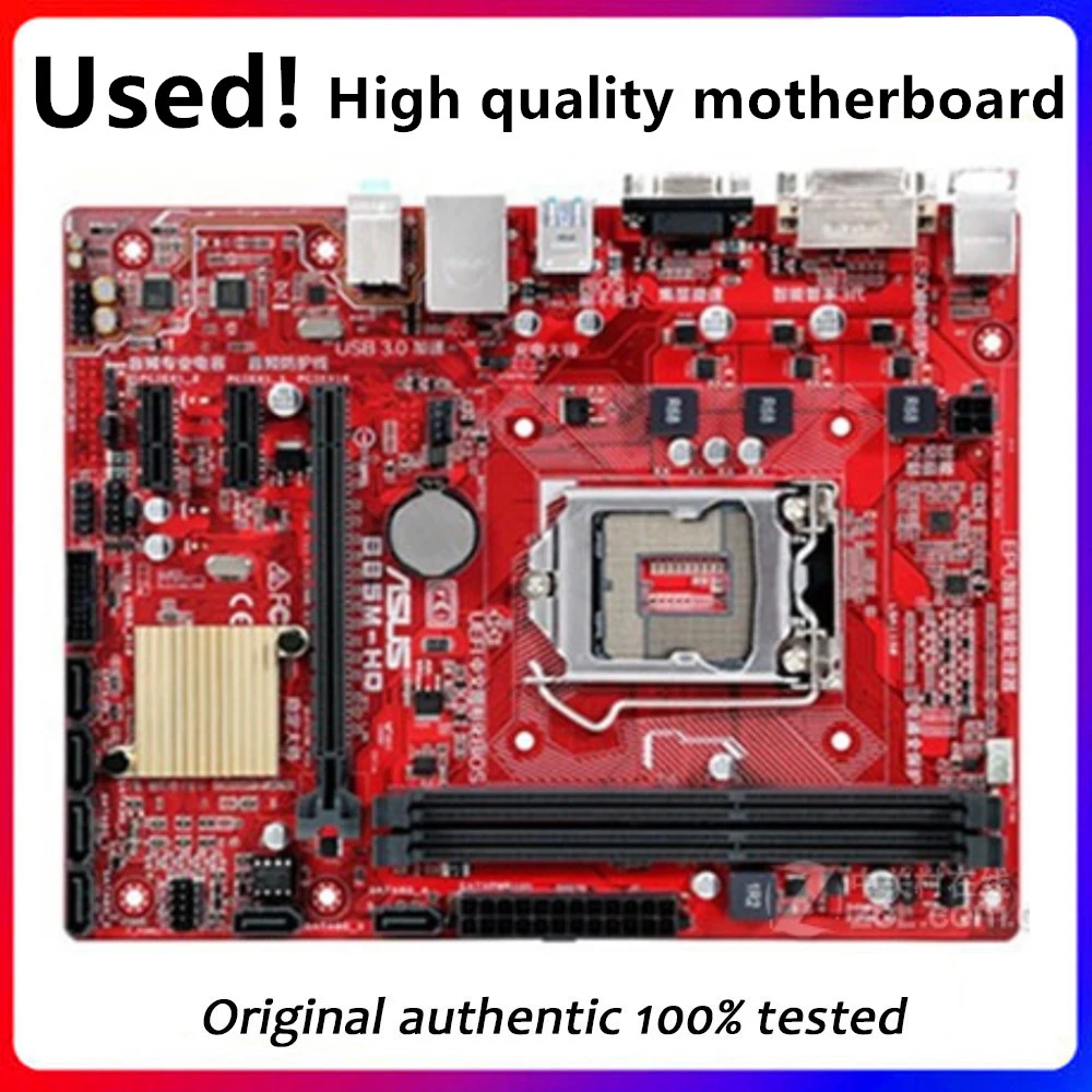 

Оригинальная б/у материнская плата B85 LGA 1150 для Asus