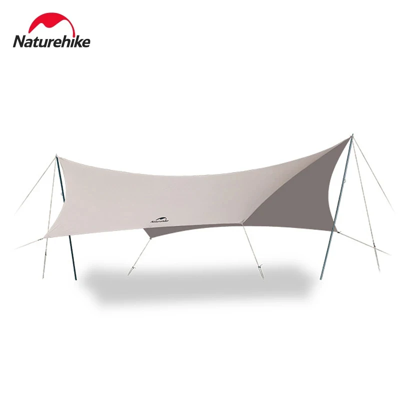 

Naturehike Durabing™ Fabric Sun Shelter 15-20 Persons Glamping butterfly Canopy 10000mm Waterproof UPF 50+ Sunshade Canopy