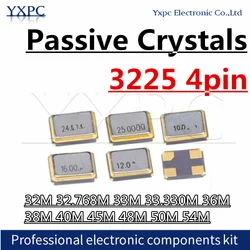 10 - Pack High - Frequency SMD Passive Crystal Oscillators (54M)