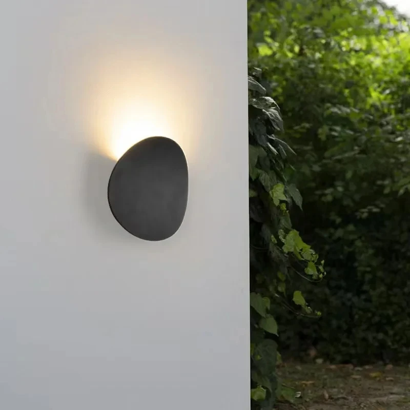 Led wall lamp, wall light Outdoor LED wall lamp waterproof balcony villa wine garden courtyard living room bedroom light luxury creative bedside lamp
