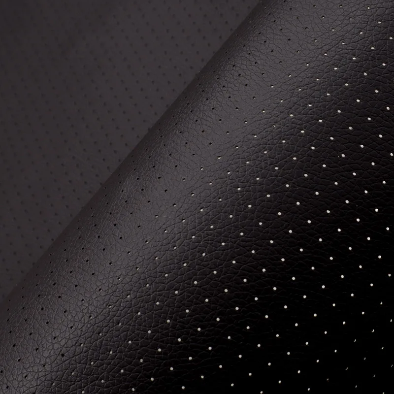 Car Seat Leather Repair Patch Breathable Perforated 50X60cm Upholstery PU  Leather Car Bags DIY Crafts Self-Adhesive Sofa Patch