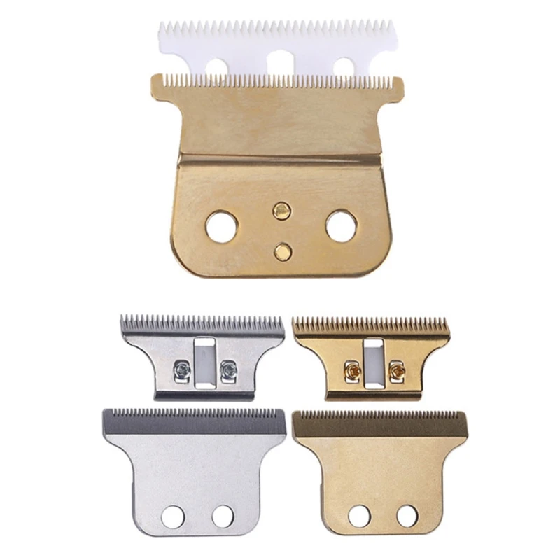 

2pcs Professional Ceramic Stainless Steel Cordless Trimmer with 2 Hole Replacement for Dropship