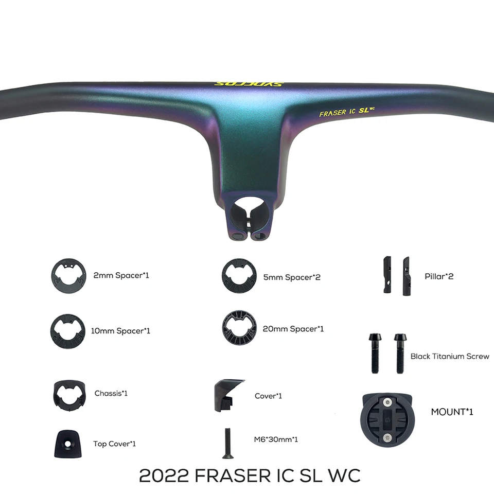 El nuevo Fraser IC SL integrado, un manillar de tan solo 230 gramos para MTB