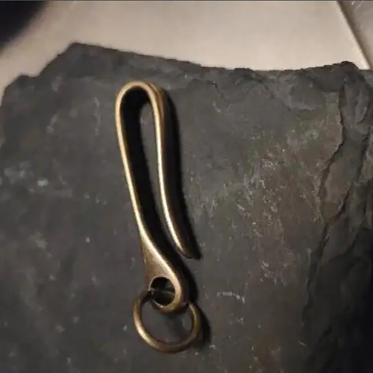 custom order for 1000pcs  bronze  metal Japanese fish U belt hook fishhook  EDC  clasp