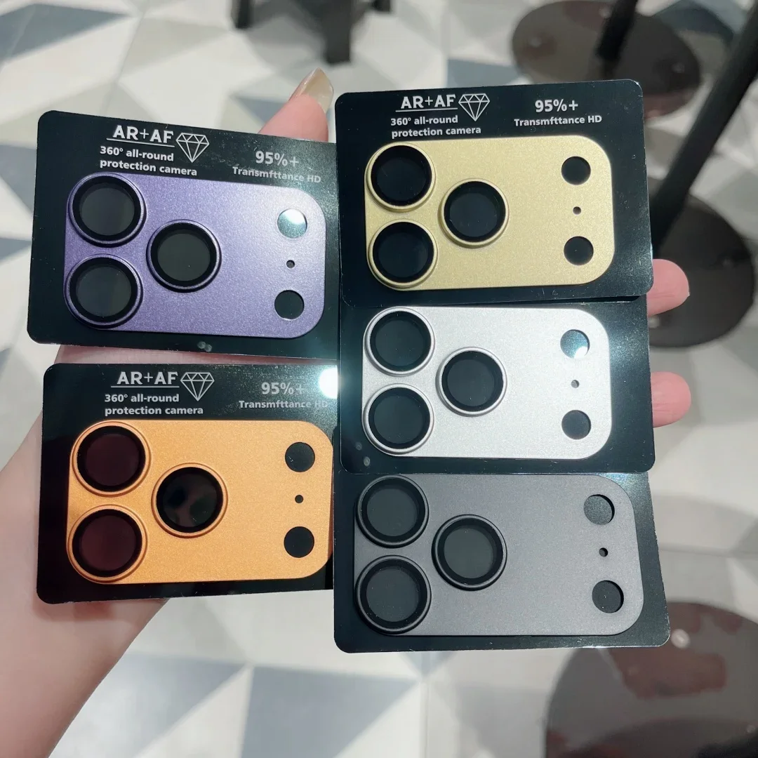 iPhone Camera Lens Accessories: 360° All-Round Tempered Glass Protector