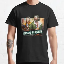 Silkdusk's Pure Cotton Kim - Kitsuragi Graphic Tee - Funny Short Sleeve Round Collar Shirt - XXXL (Lover Disco)
