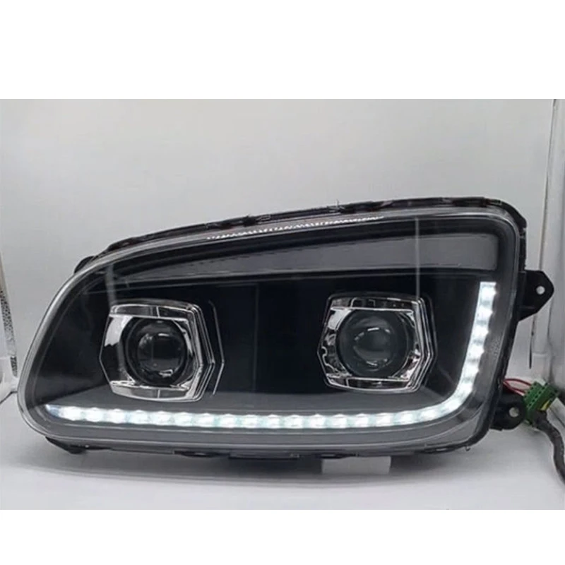 1 Pair FULL LED Head Lamp Fit For HINO 700 Truck HeadLight