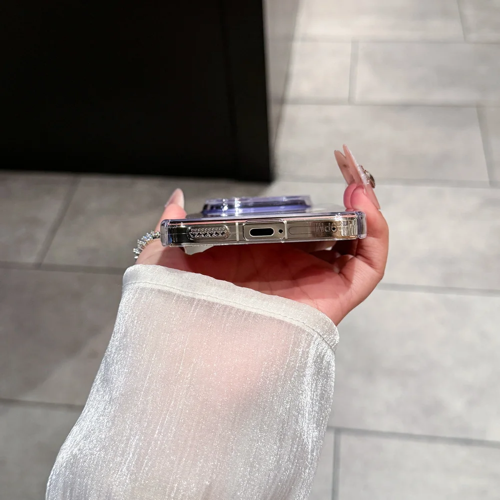 Luxury Transparent Ultra Slim Shockproof Phone Case
