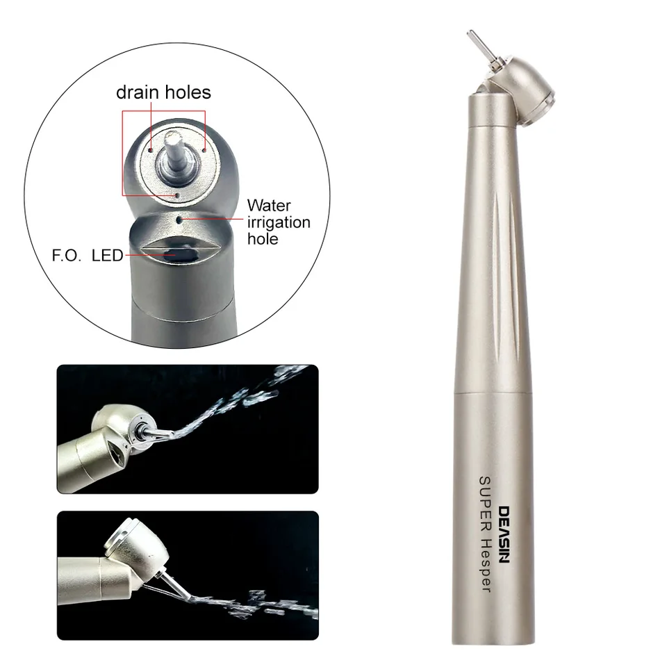 Kavoカプラー45度用の光ファイバタービン高速回転ハンドピース,標準