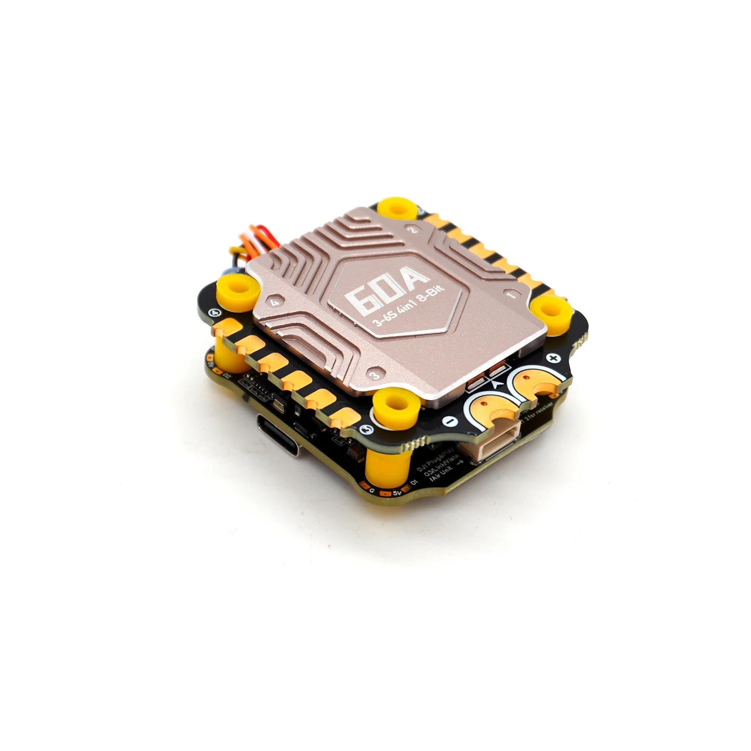 รูปสินค้า ชุดควบคุมโดรนแข่ง FPV 4in1 3-6S 60A ESC