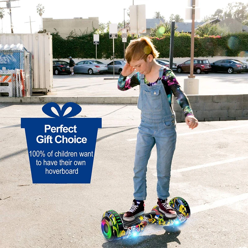 High Quality Electric Hoverboards 350w Motor Self-balancing Car Electric Scooter 2 Wheels Fod Kids