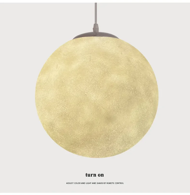 Nordic Moon LED Pendant Light 15