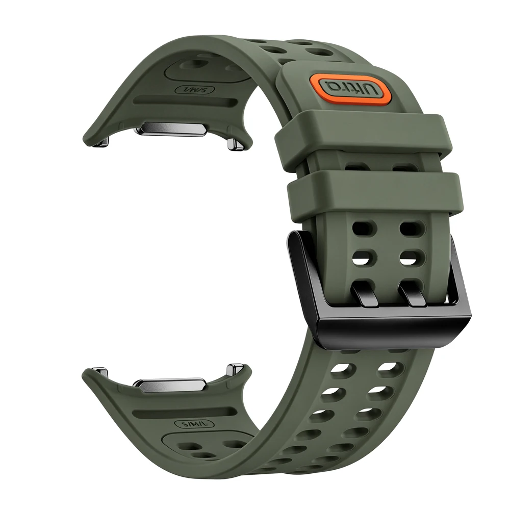 Silicone Wristband Strap for Smartwatches - Soft Replacement Band, 47mm