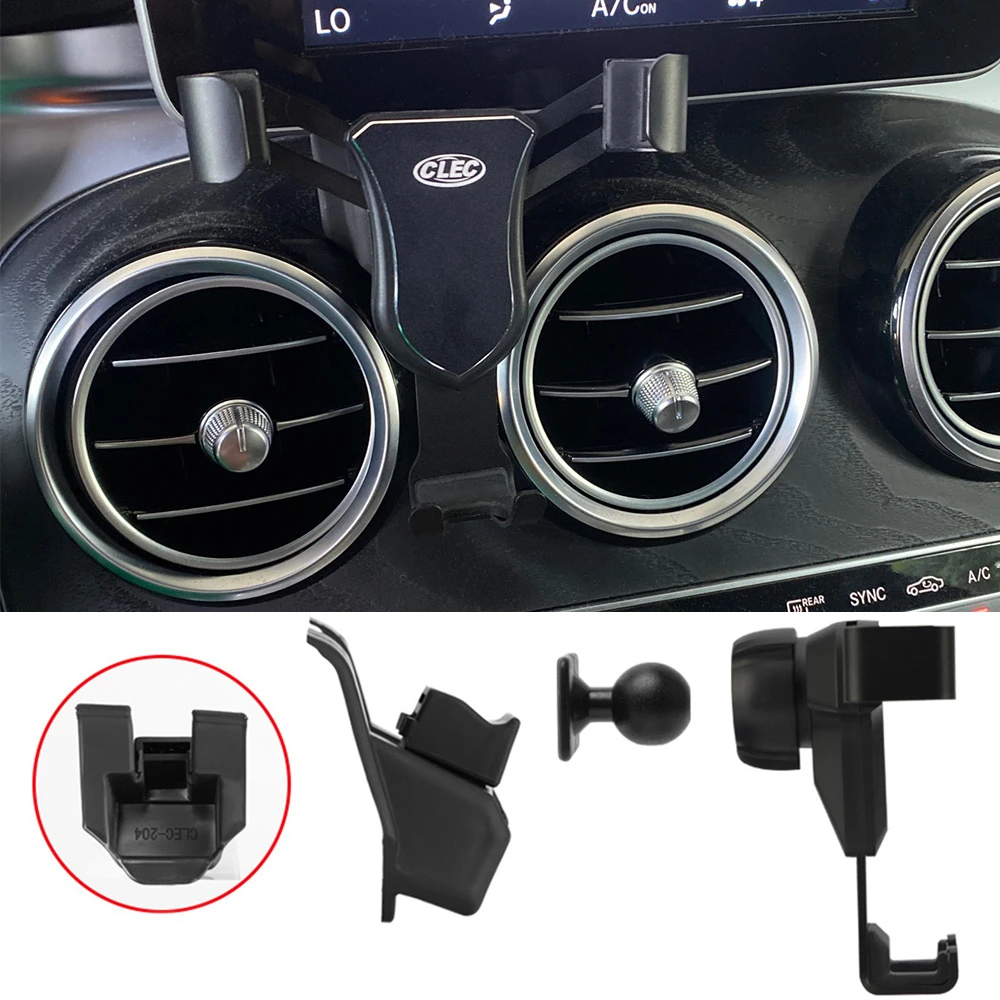 Car Phone Holder For Mercedesbenz C Glc Class W205 X253 Air Vent Mount