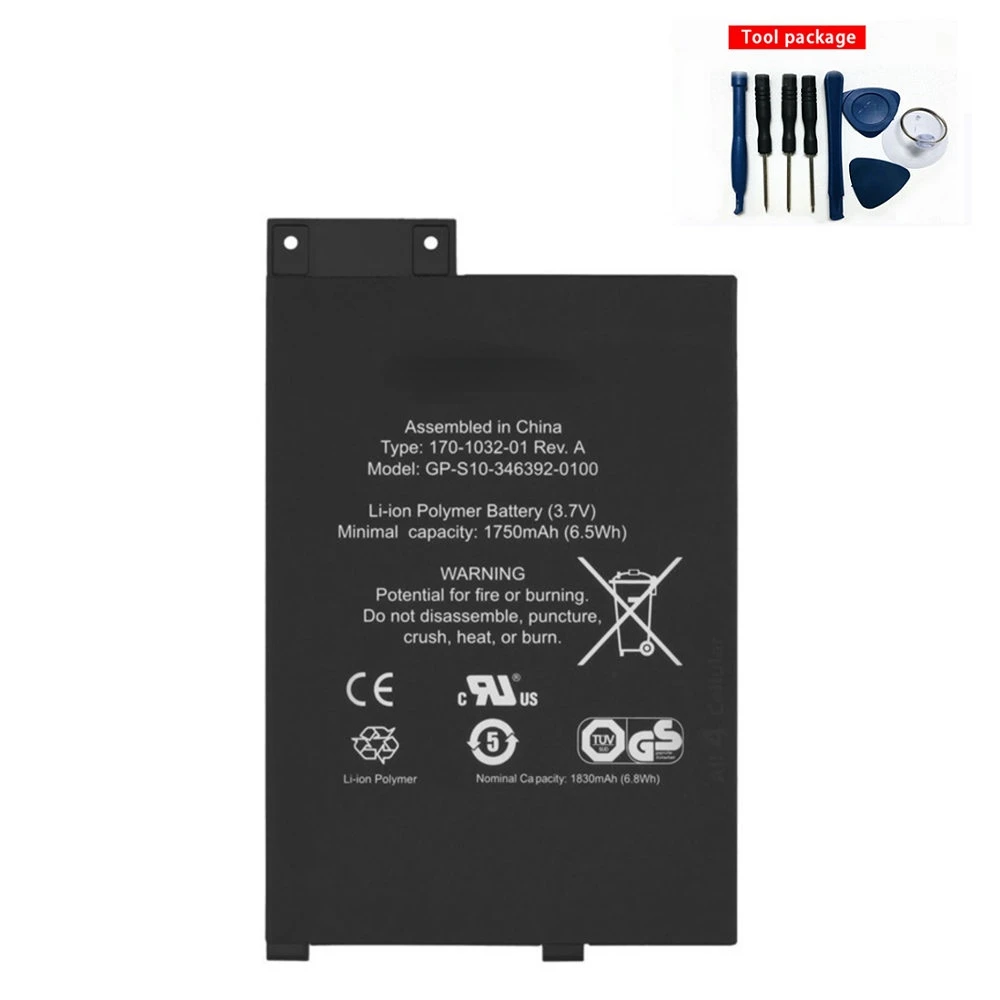 3.7v 1750mah GPS103463920100 Battery for Amazon Kindle 3 GPS10
