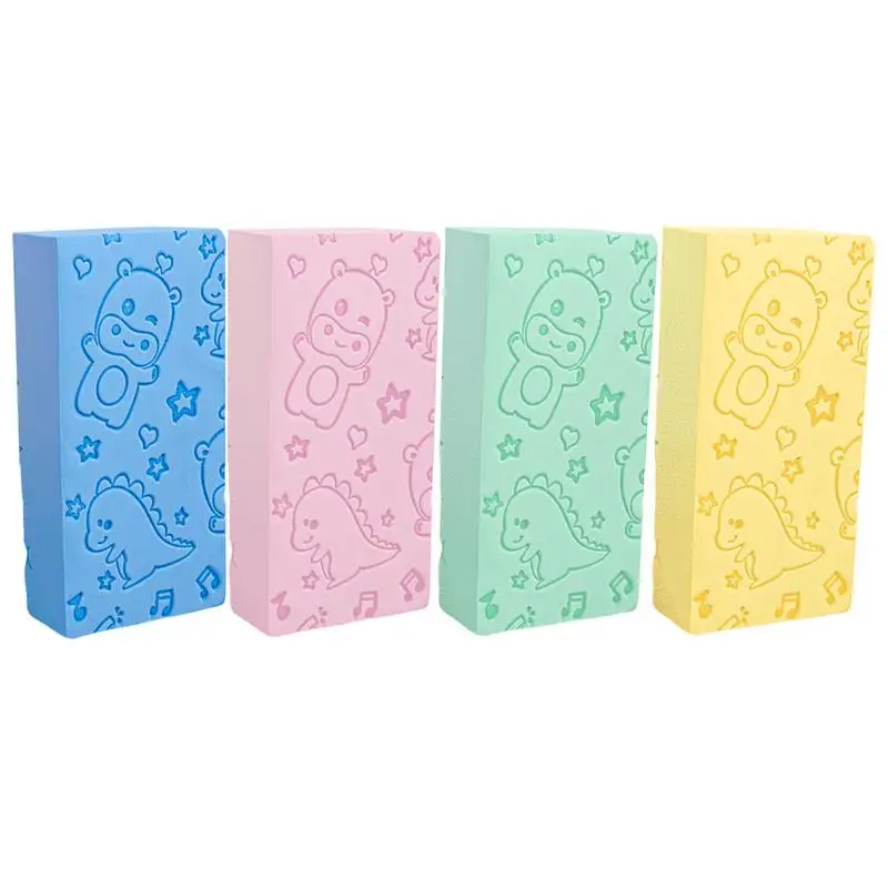 

Bath Sponge Scrub Shower Soft Exfoliating Body Skin Shower Spa Bath Brush Washing Sponge Pad Cleaning for kids home scrub