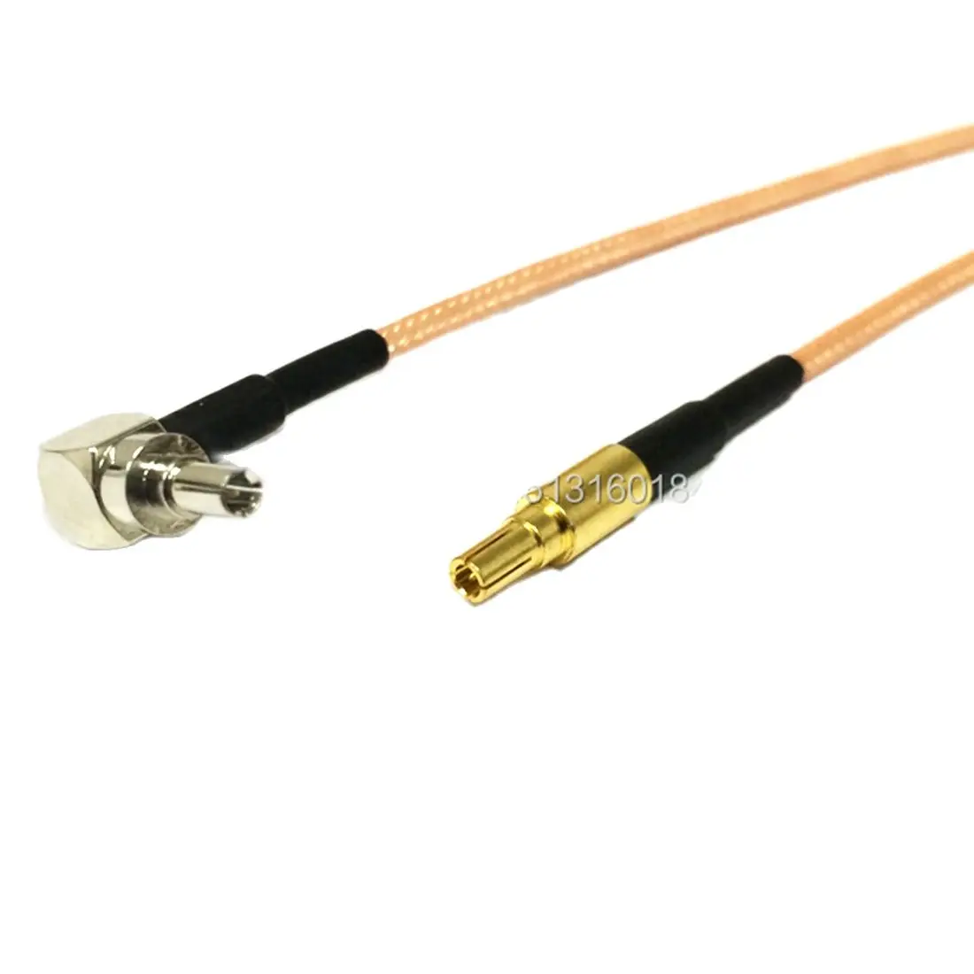 New Modem Extension Cable CRC9 Right Angle To CRC9  Male Plug  RG316 Coaxial Cable Pigtail 15CM 6inch