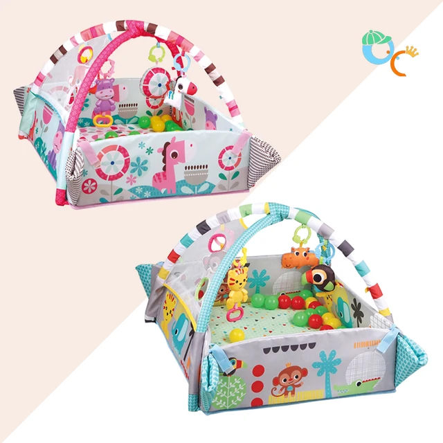Intelligent Early Education Fun Mat Toy Newborn Crawling Blanket Pedal Infant Play Fitness Mat Activity Mat Gym Baby Toys 5