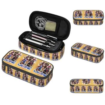 Lamine Yamal Num 19 Astuccio per matite per ragazzi e ragazze Astuccio per penne scolastiche Astuccio per matite Forniture di cancelleria Astuccio portapenne 1