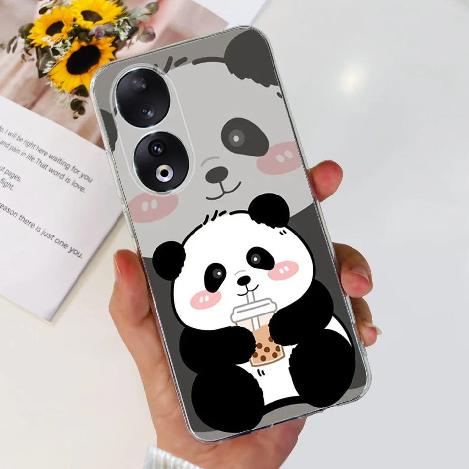 Elegant Flower Butterfly Pattern Soft Silicone TPU Phone Case