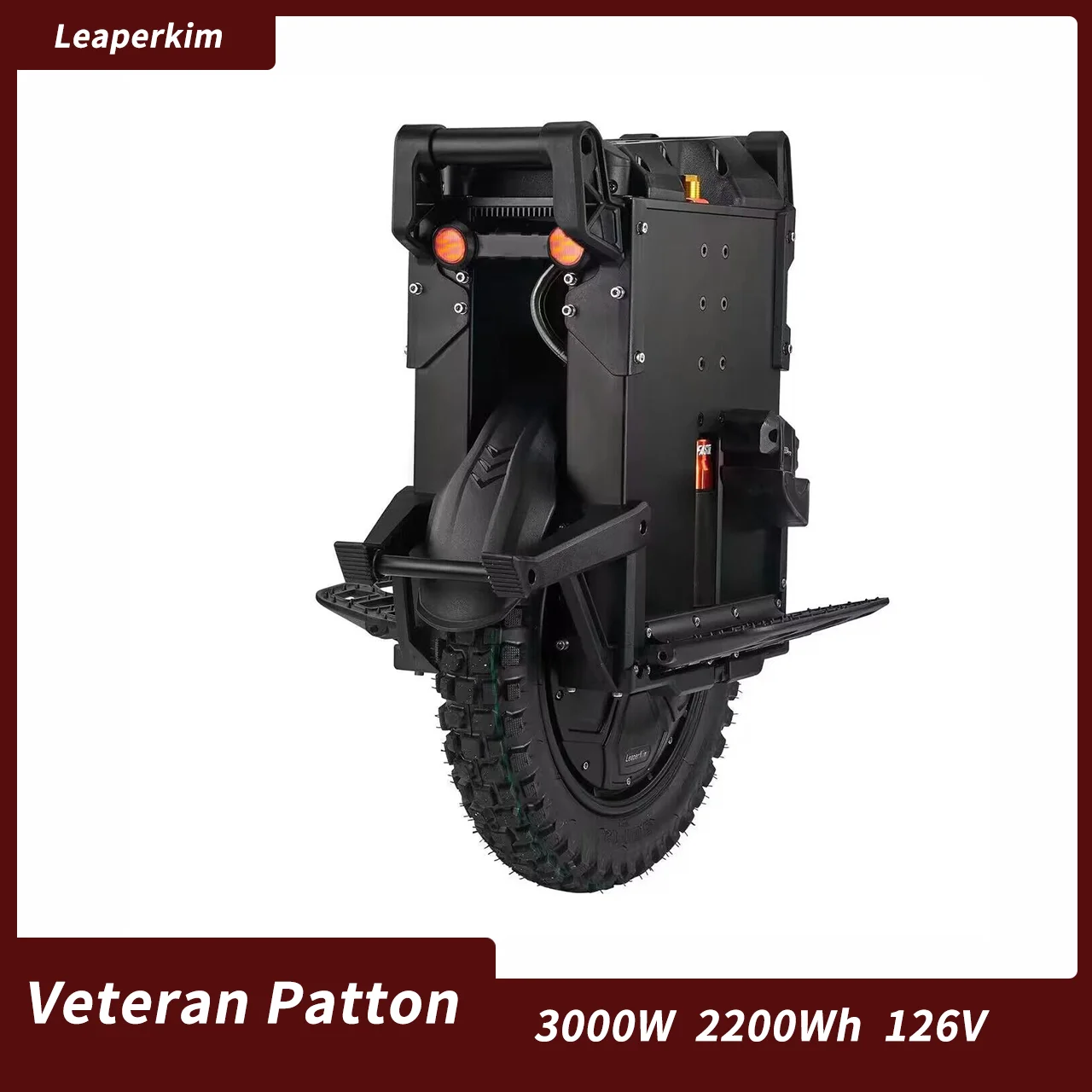 Veteran Patton EUC 18inch Electric Off Road Unicycle Leaperkim Fast