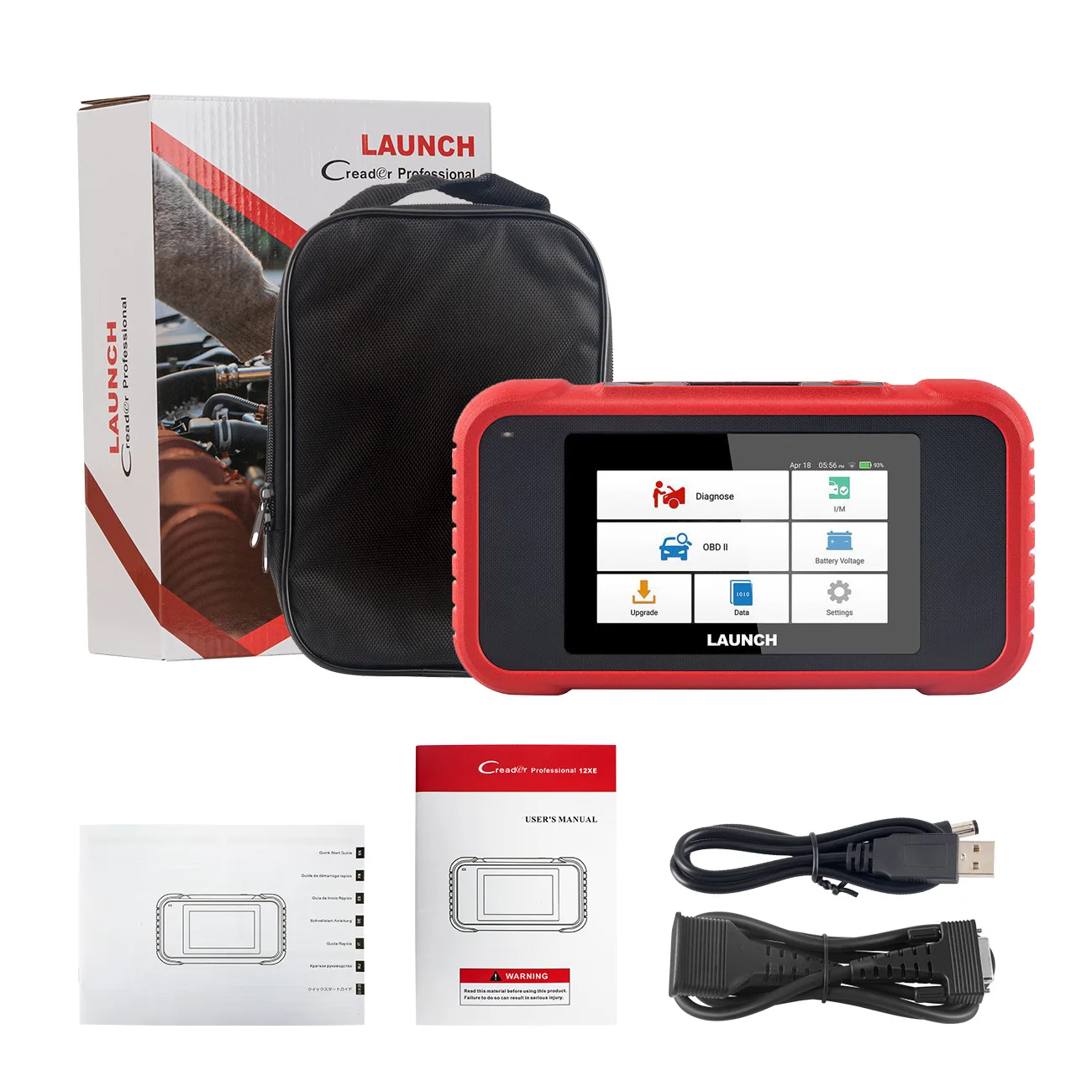 LAUNCH CRP129E V3.0 OBD2-Scanner FCA AutoAuth 12 Reset Oil/EPB/TPMS/BMS/Injector Coding, ABS Bleed, Motor ABS SRS AT SCAN Tool – Detail 14