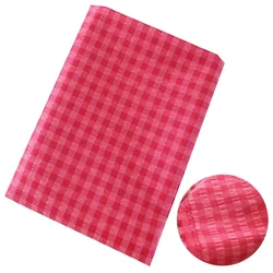 Cotton Small Plaid Yarn - Dyed Fabric for Handmade Crafts and Clothing (1)