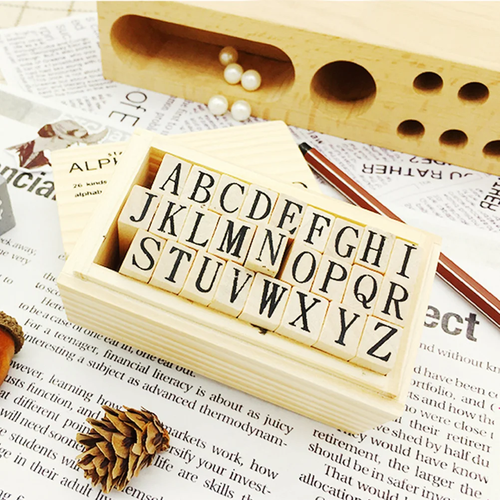 Personalized Book Stamp Diary Cards Stamps Craft Seal Scrapbooking Bamboo Alphabet ylcs409 panda silicone clear stamps for scrapbooking diy photo album cards decoration craft transparent stamp clear stamp new