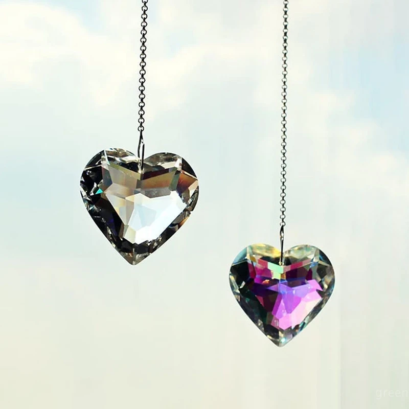 Lot De 7 Pendentifs Attrape-soleil Colorés à Suspendre Pour Fenêtre