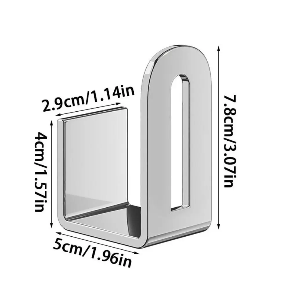 Stainless Steel Storage Rack Durable Kitchen Tool Punch Free Pot Lid Holder Wall Mounted Cutting Board Holder 6