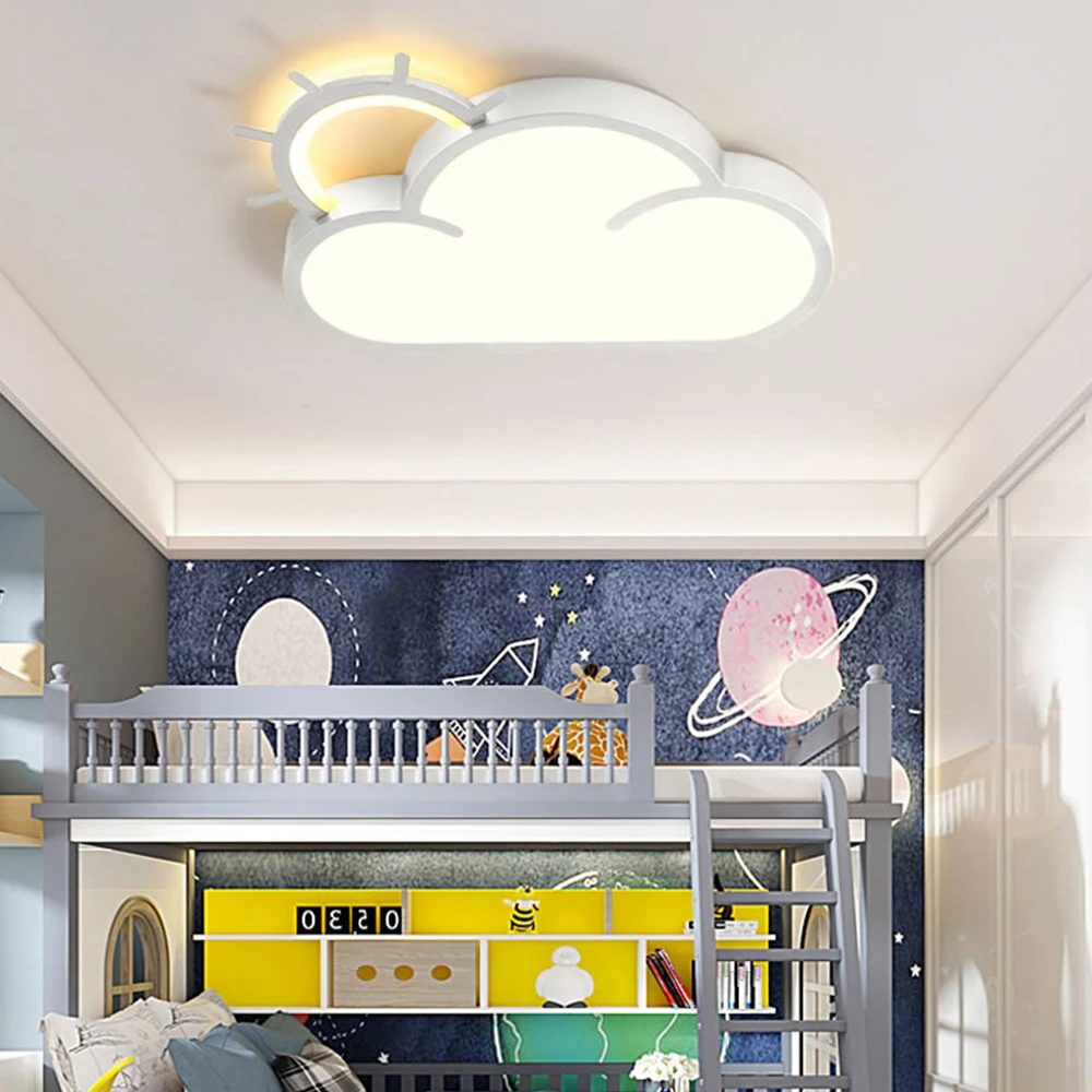 Led Ceiling Light Kid Room Ceiling Light Cloud Baby Boy Girl Bedroom