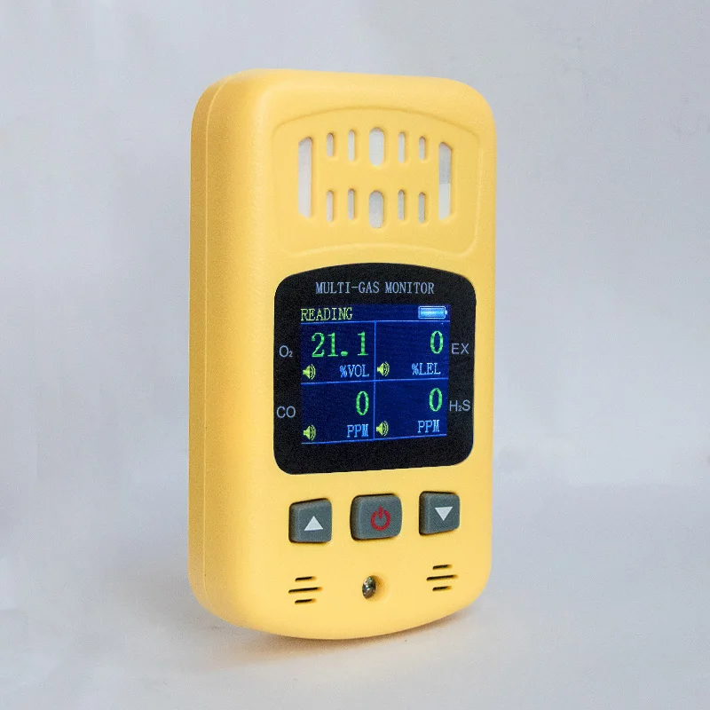 

UpgradeGas Detector Toxic And Harmful Gas Detector Combustible Carbon Monoxide Oxygen Hydrogen Sulfide Four-in-one Gas Detector
