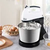 1PC-Electric egg beater, household electric handheld mixer, automatic desktop egg beater with bucket and noodle machine 3